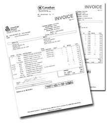 image of invoice